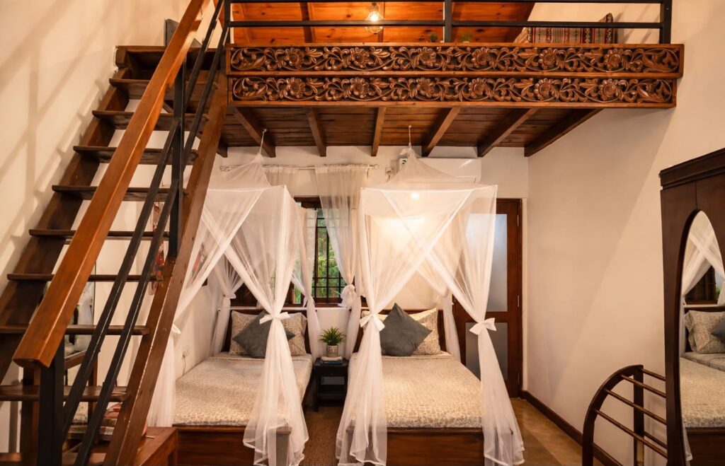 The Heritage Twin Room at Colonial Residence Kandy