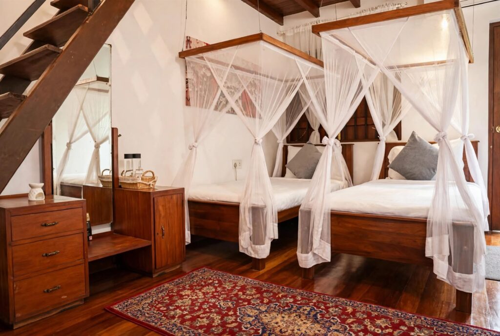 The Heritage Twin Room at Colonial Residence Kandy